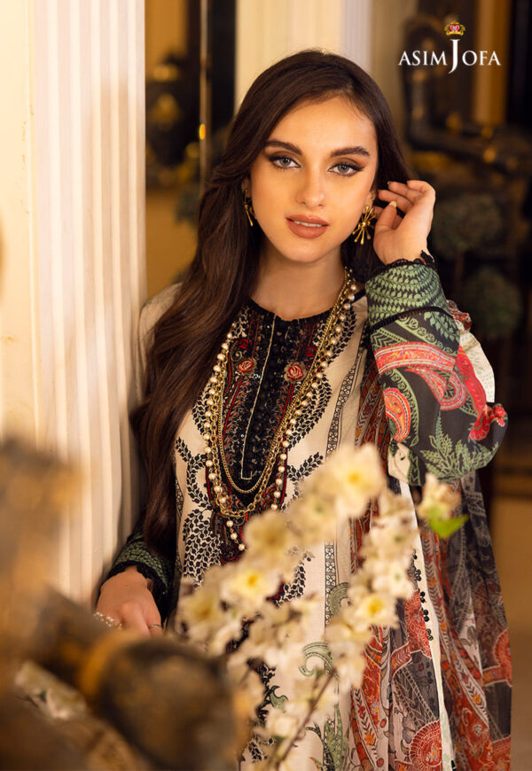 Asim Jofa Ajaa-11 Embroidered Lawn