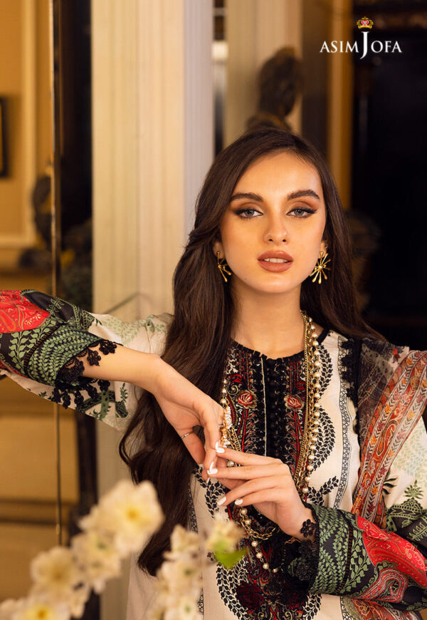 Asim Jofa Ajaa-11 Embroidered Lawn