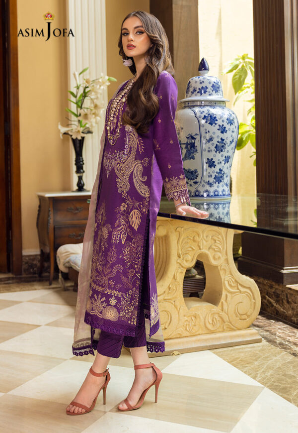 Asim Jofa Ajaa-15 Embroidered Lawn