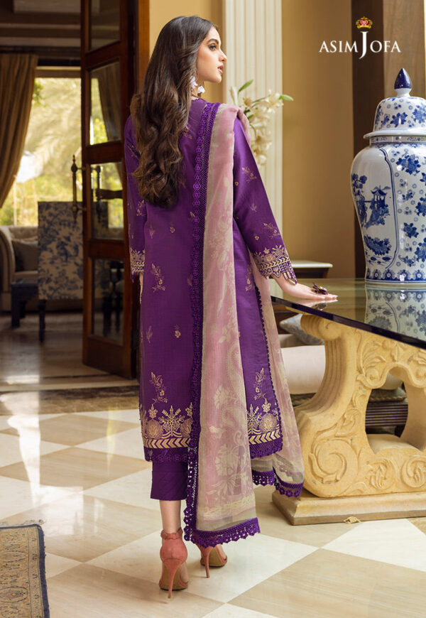 Asim Jofa Ajaa-15 Embroidered Lawn