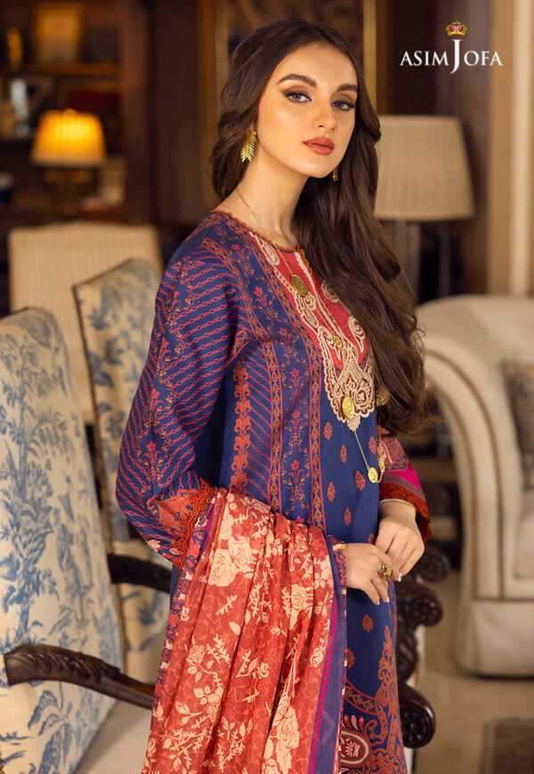 Asim Jofa Ajaa-19 Embroidered Lawn