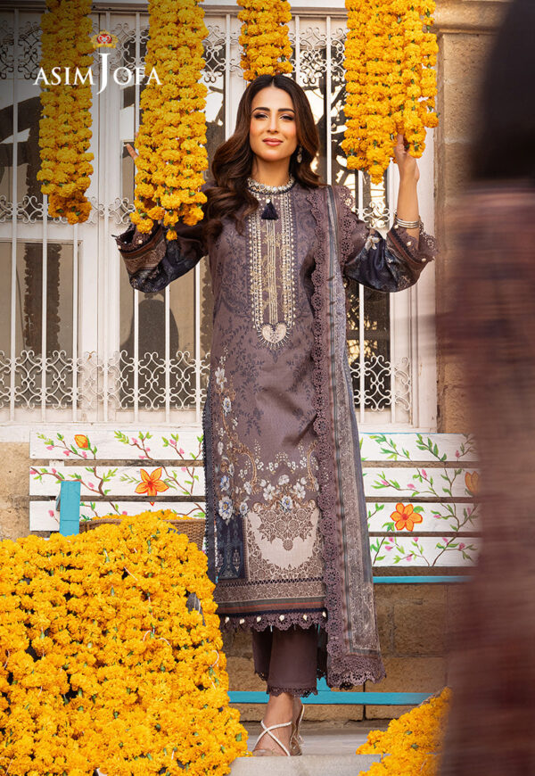 Asim Jofa Ajarp-07 Embroidered Jacquard Stitched