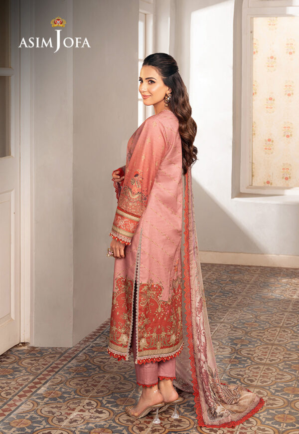 Asim Jofa Ajarp-08 Printed Jacquard Stitched