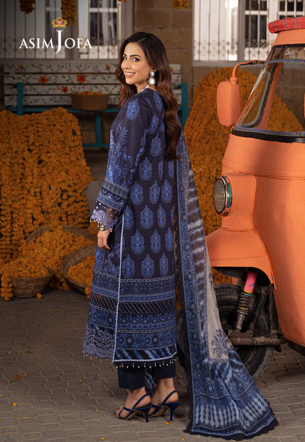 Asim Jofa Ajarp-09 Embroidered Jacquard Stitched