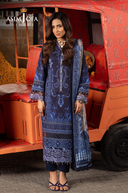 Asim Jofa Ajarp-09 Embroidered Jacquard Stitched 