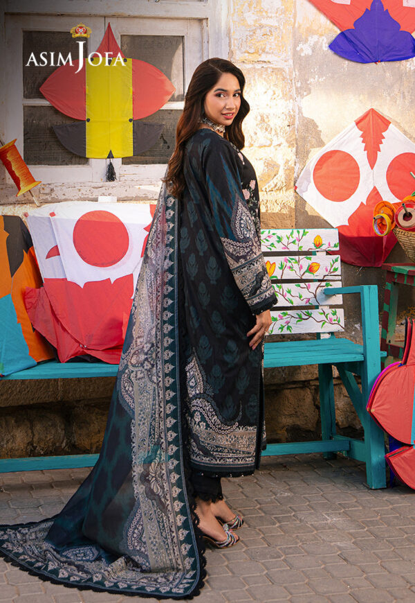 Asim Jofa Ajarp-10 Embroidered Jacquard Stitched