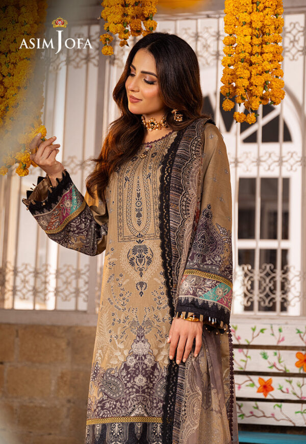 Asim Jofa Ajarp-16 Printed Lawn Stitched