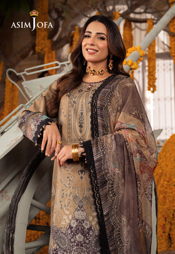 Asim Jofa Ajarp-16 Printed Lawn Stitched