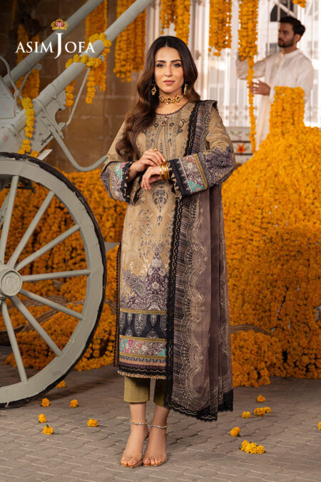 Asim Jofa Ajarp-16 Printed Lawn Stitched 