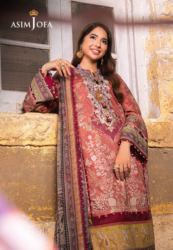 Asim Jofa Ajarp-17 Printed Lawn Stitched