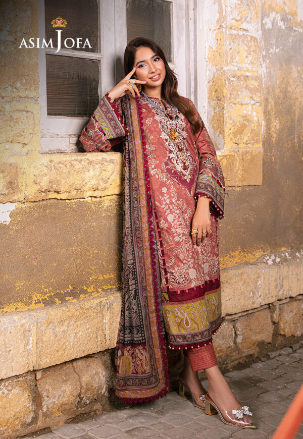 Asim Jofa Ajarp-17 Printed Lawn Stitched