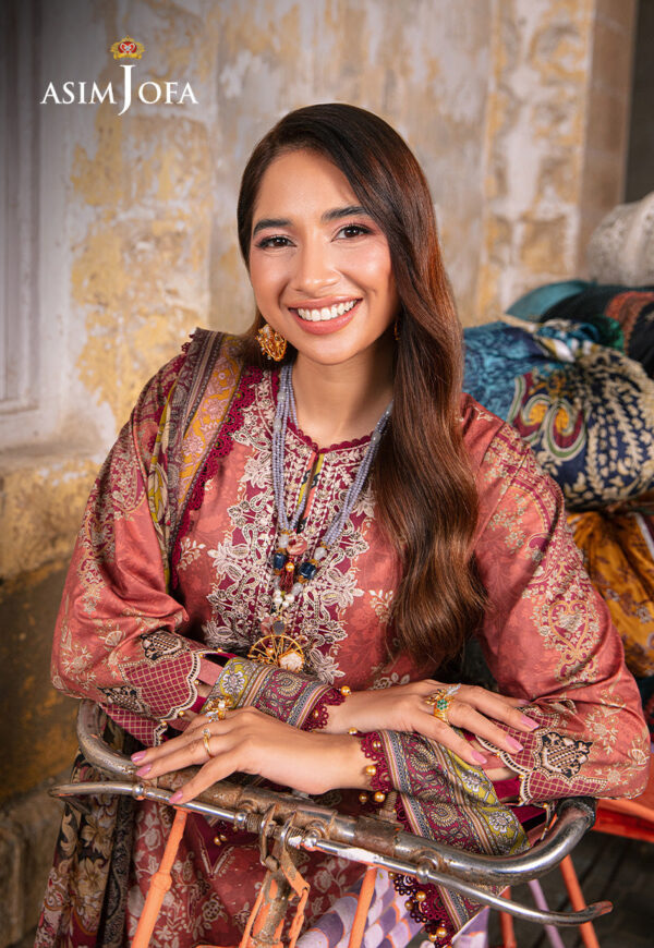 Asim Jofa Ajarp-17 Printed Lawn Stitched