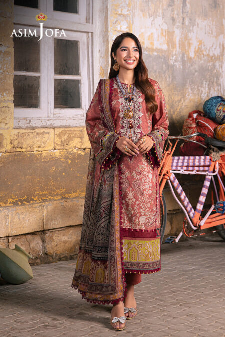 Asim Jofa Ajarp-17 Printed Lawn Stitched 