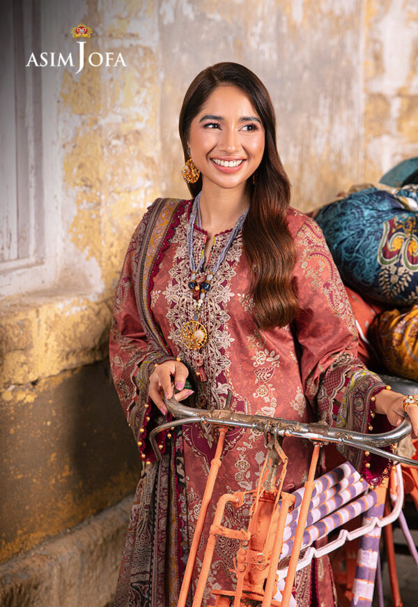 Asim Jofa Ajarp-17 Printed Lawn Stitched