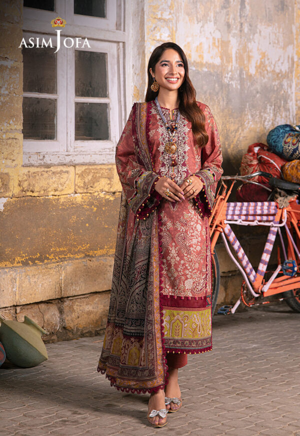 Asim Jofa Ajarp-17 Printed Lawn Stitched