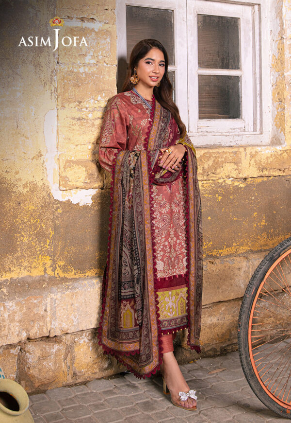 Asim Jofa Ajarp-17 Printed Lawn Stitched