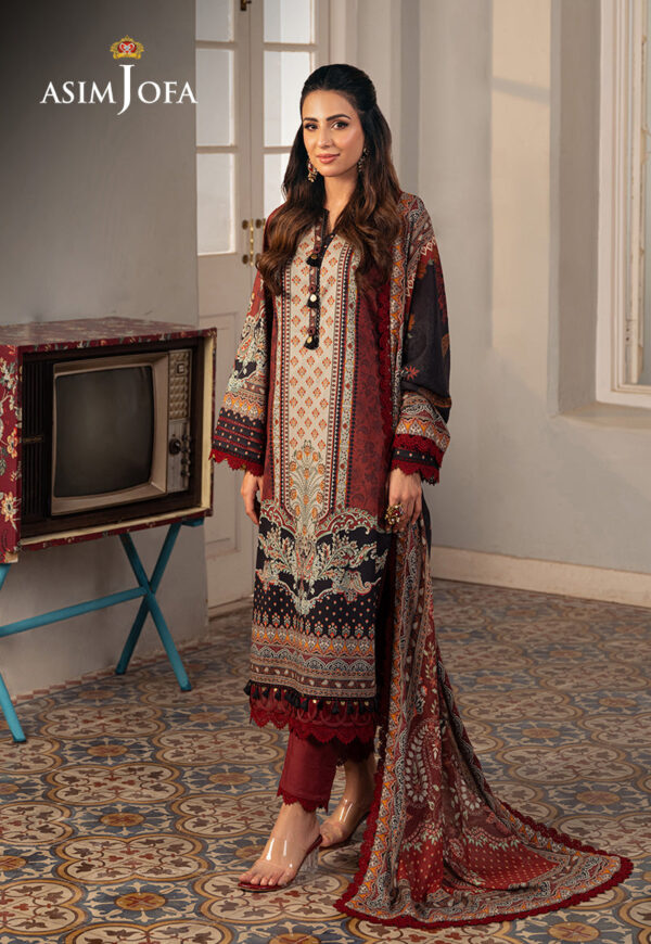 Asim Jofa Ajarp-26 Printed Lawn Stitched