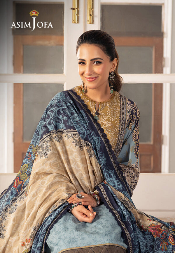 Asim Jofa Ajarp-27 Printed Lawn Stitched