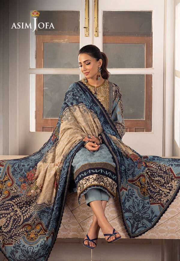 Asim Jofa Ajarp-27 Printed Lawn Stitched