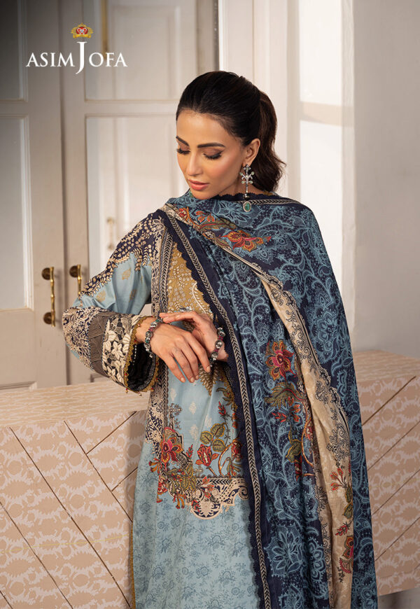 Asim Jofa Ajarp-27 Printed Lawn Stitched