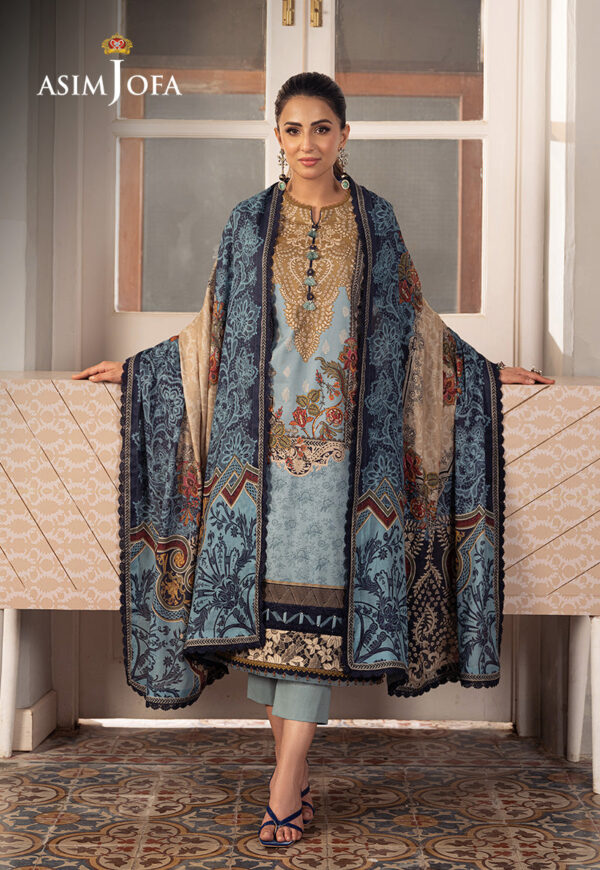 Asim Jofa Ajarp-27 Printed Lawn Stitched