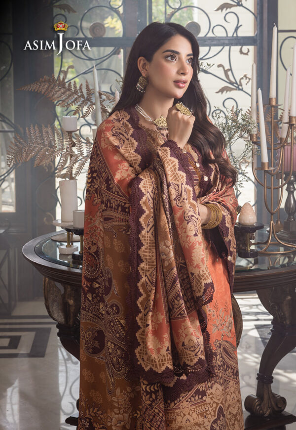 Asim Jofa Ajiw-09 Printed Khaddar