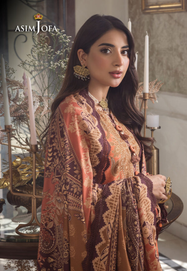 Asim Jofa Ajiw-09 Printed Khaddar