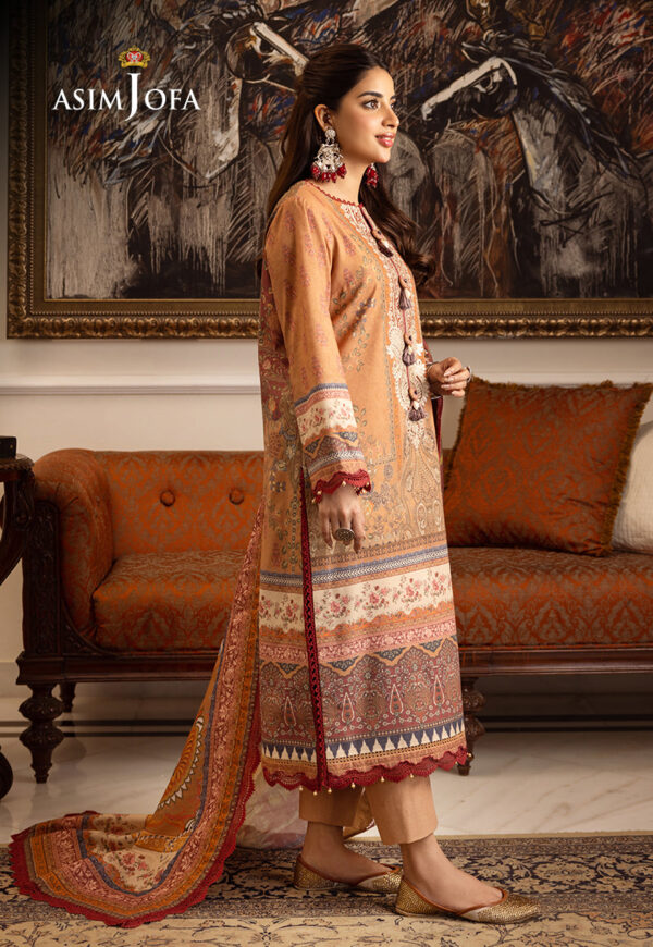 Asim Jofa Ajiw-10 Embroidered Karandi