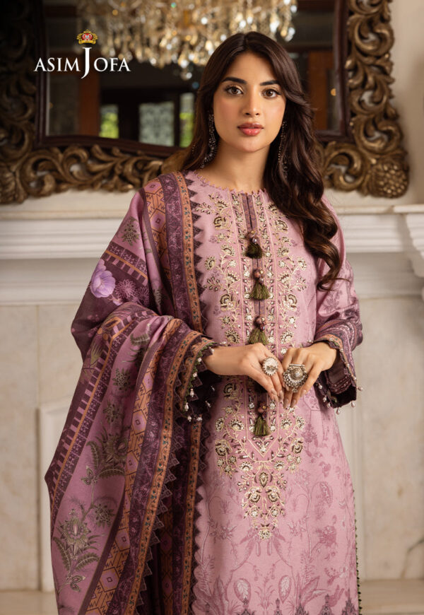 Asim Jofa Ajiwp-03 Printed Karandi Stitched