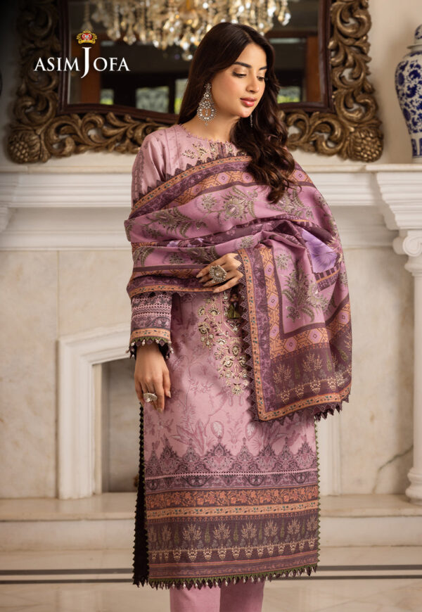 Asim Jofa Ajiwp-03 Printed Karandi Stitched