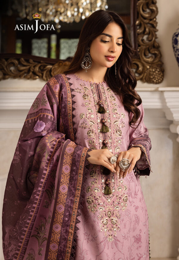 Asim Jofa Ajiwp-03 Printed Karandi Stitched