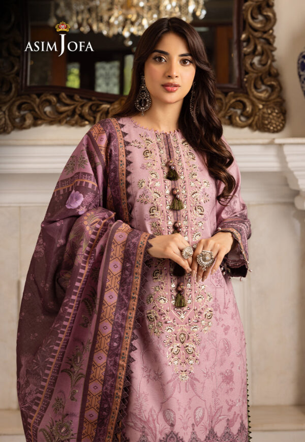 Asim Jofa Ajiwp-03 Printed Karandi Stitched