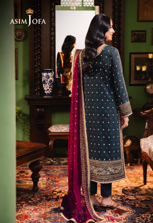 Asim Jofa Ajlp-01 Embroidered Twisted Lawn