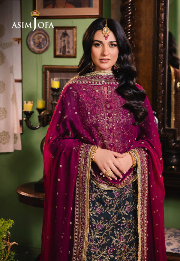 Asim Jofa Ajlp-01 Embroidered Twisted Lawn