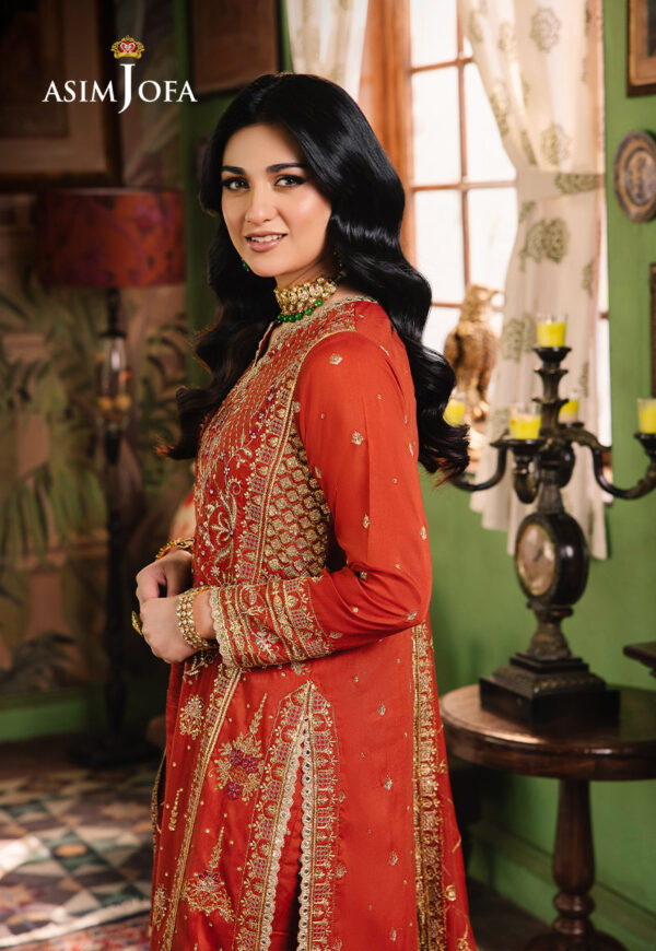 Asim Jofa Ajlp-04 Embroidered Twisted Lawn