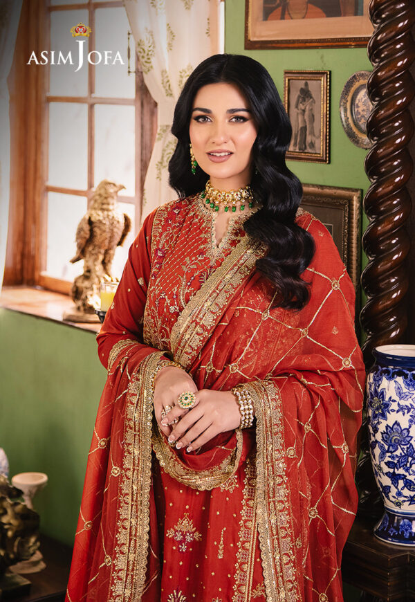 Asim Jofa Ajlp-04 Embroidered Twisted Lawn