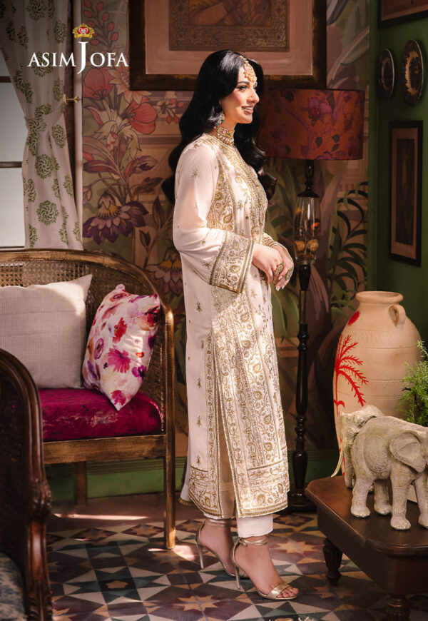 Asim Jofa Ajlp-05 Embroidered Twisted Lawn