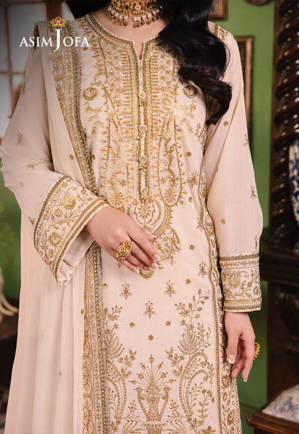 Asim Jofa Ajlp-05 Embroidered Twisted Lawn