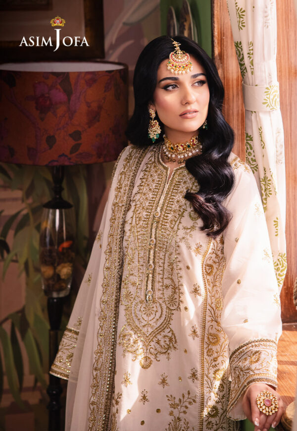 Asim Jofa Ajlp-05 Embroidered Twisted Lawn