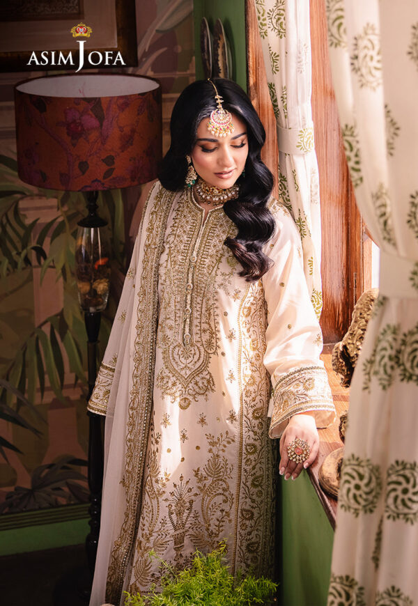 Asim Jofa Ajlp-05 Embroidered Twisted Lawn