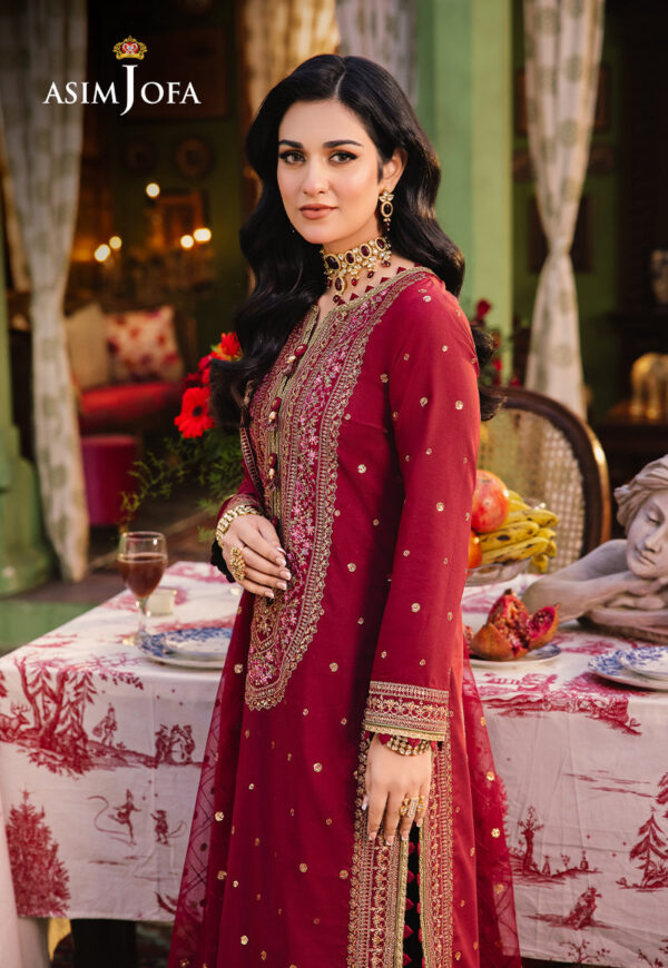 Asim Jofa Ajlp-06 Embroidered Twisted Lawn