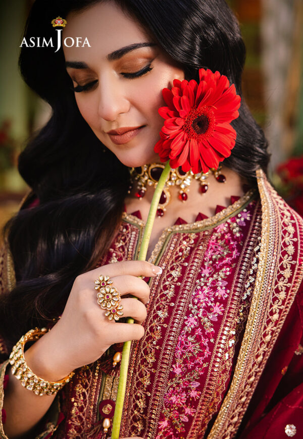 Asim Jofa Ajlp-06 Embroidered Twisted Lawn