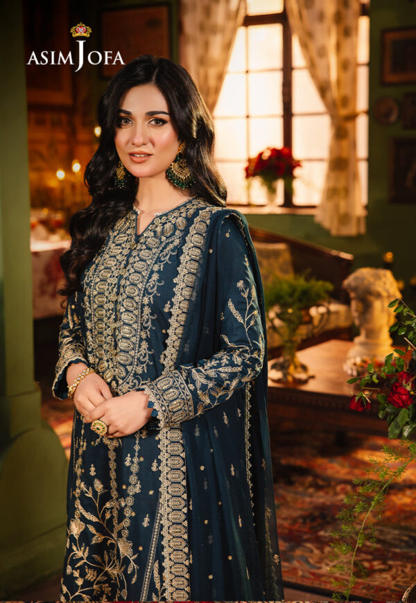 Asim Jofa Ajlp-07 Embroidered Twisted Lawn