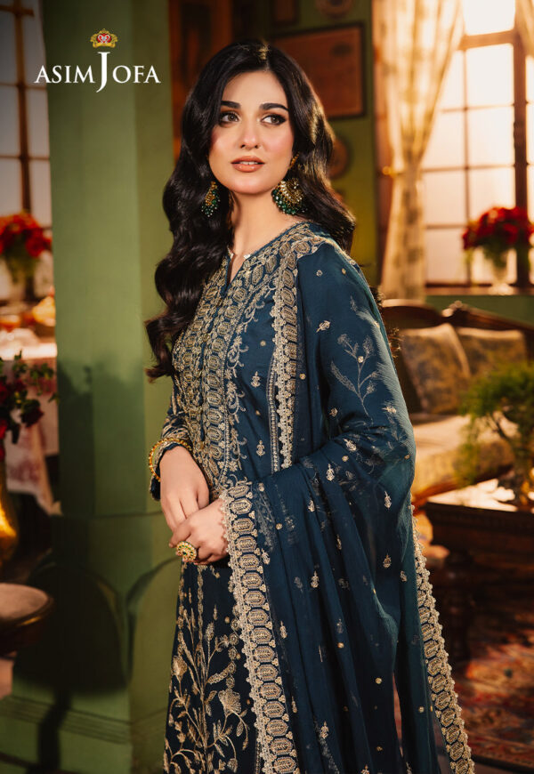 Asim Jofa Ajlp-07 Embroidered Twisted Lawn