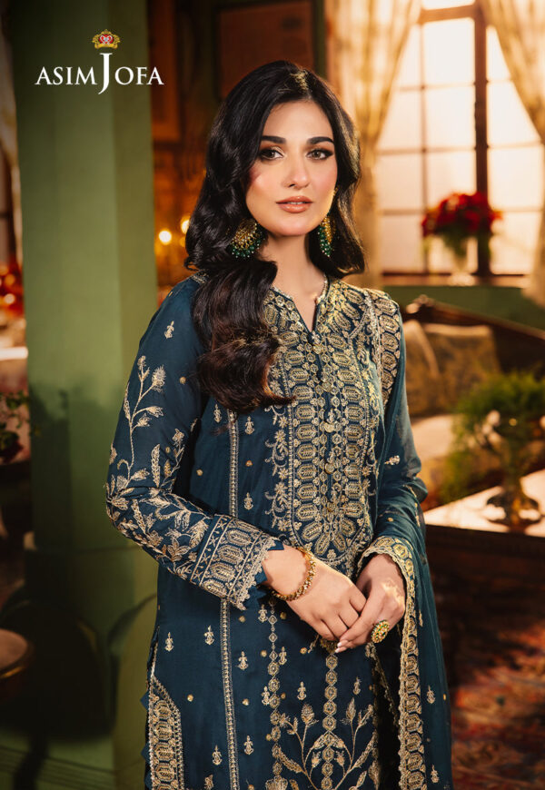 Asim Jofa Ajlp-07 Embroidered Twisted Lawn