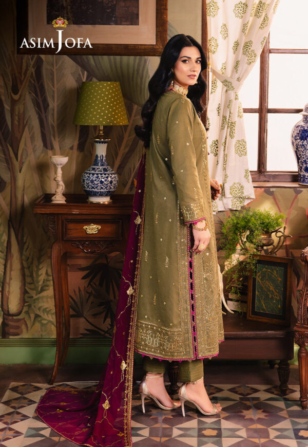 Asim Jofa Ajlp-08 Embroidered Twisted Lawn