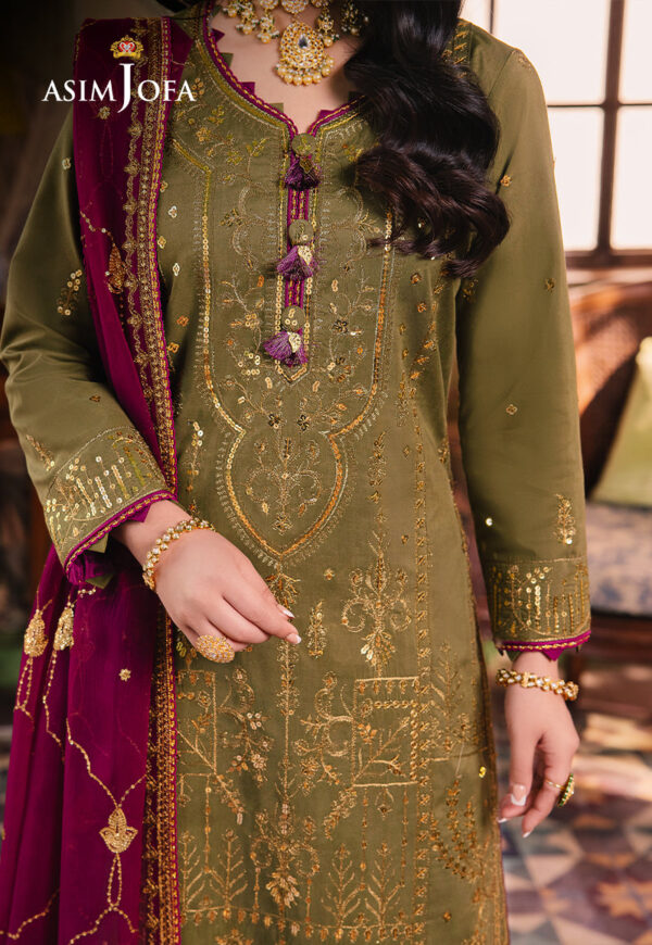 Asim Jofa Ajlp-08 Embroidered Twisted Lawn