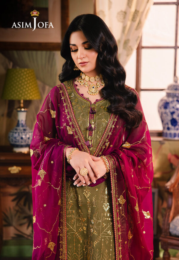 Asim Jofa Ajlp-08 Embroidered Twisted Lawn