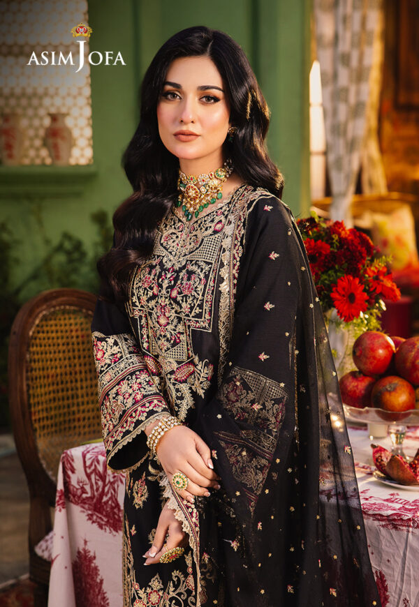 Asim Jofa Ajlp-09 Embroidered Twisted Lawn
