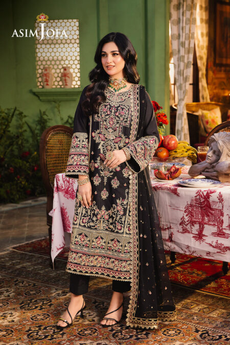 Asim Jofa Ajlp-09 Embroidered Twisted Lawn 